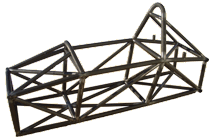 chassis tubing structures, complete with notched and bent tubes