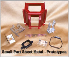Small Part Sheet Metal Prototypes